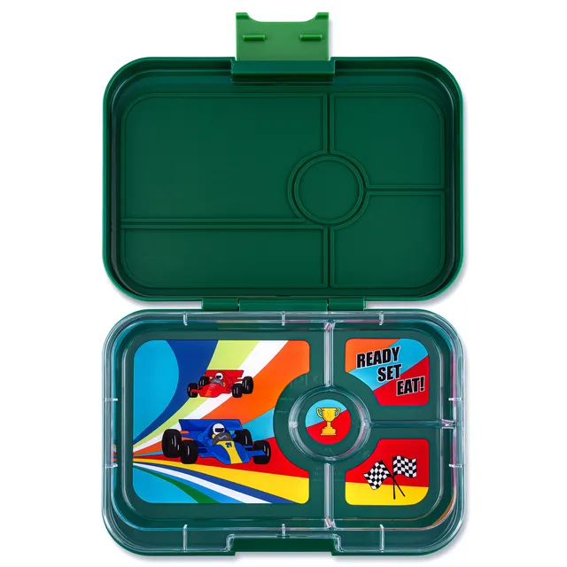Yumbox Tapas Large svačinobox 4 přihrádky Greenwich nepropustný