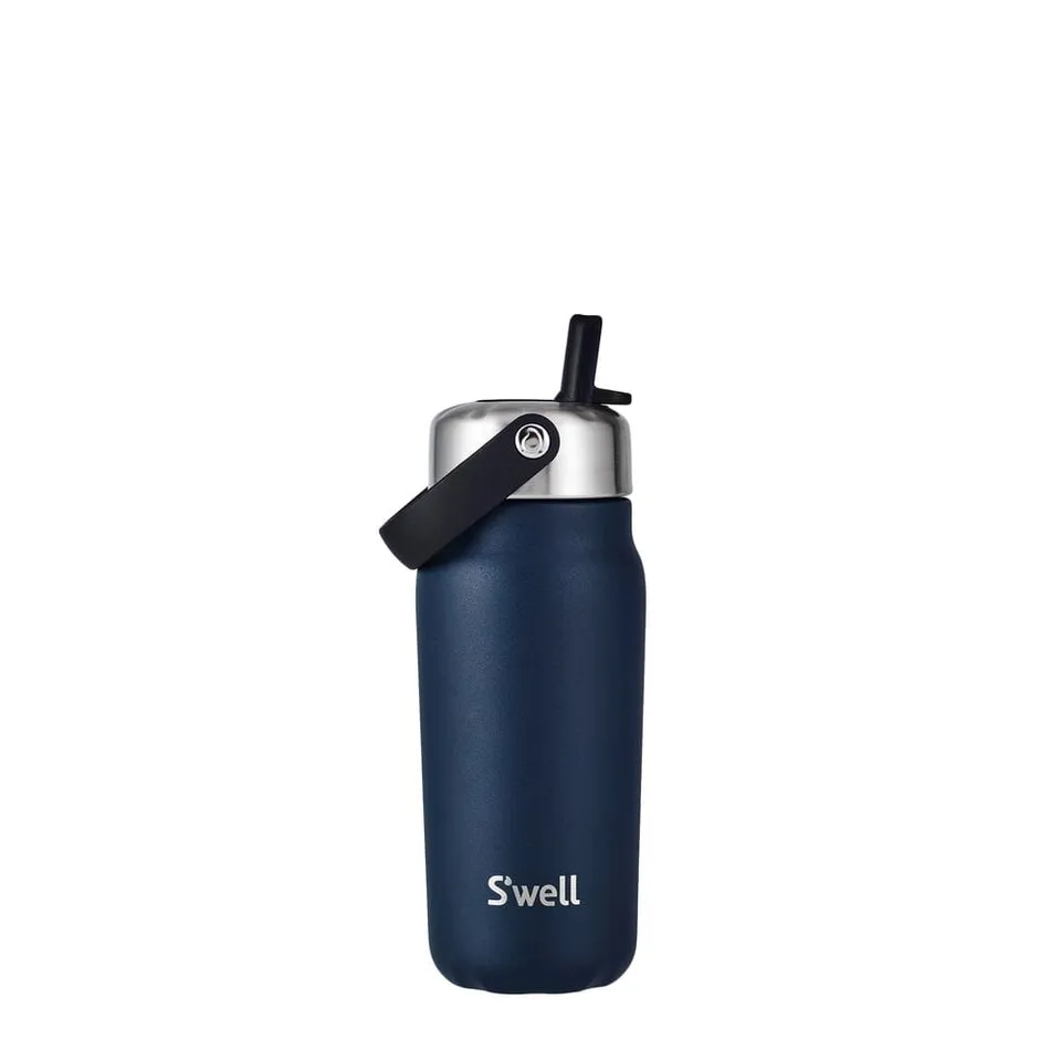 S'well Explorer 18oz cestovní láhev Azurite 530 ml s brčkem