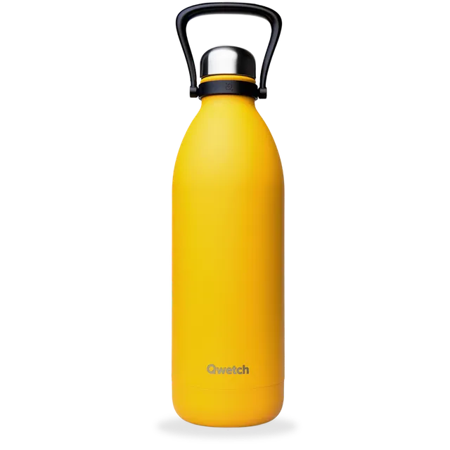 Qwetch Titan termoláhev 1,5 l mat curry s držadlem